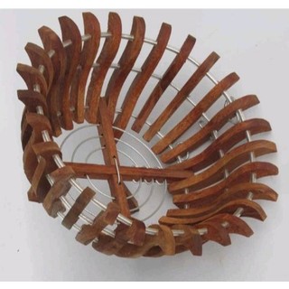 Chậu gỗ trồng lan phi 25 ( sen  )
