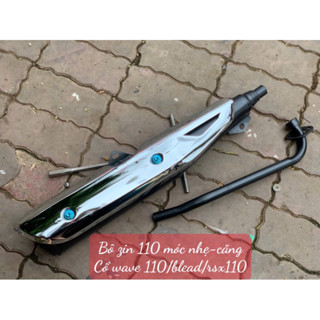 Bô Wave 110 kiểu zin Móc nhẹ lắp Wave 50/100/110cc