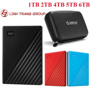 Ổ cứng di động USB3.0 Western Digital My Passport 6TB 5TB 4TB 2TB 1TB - bảo hành 3 năm SD36 SD37 SD38 SD39