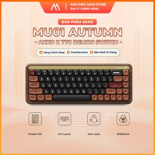 Bàn phím cơ akko mu01 autumn