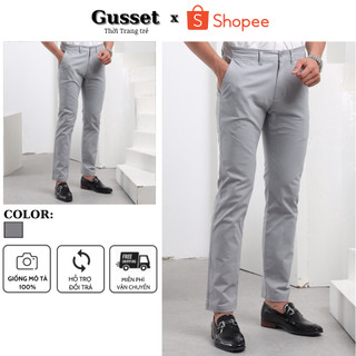 Quần kaki, quần kaki co giãn 4 chiều, chất liệu cao cấp, không nhăn, không bai màu, dáng côn trẻ trung