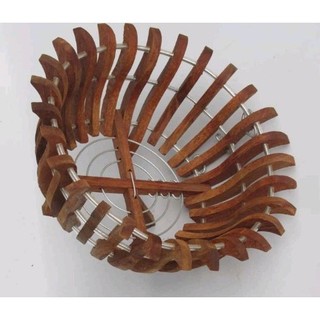 Chậu gỗ trồng lan phi 35 ( sen )