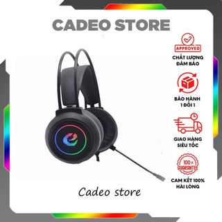 Tai nghe chụp tai chữ E Gaming có mic Jack cắm USB âm thanh 7.1