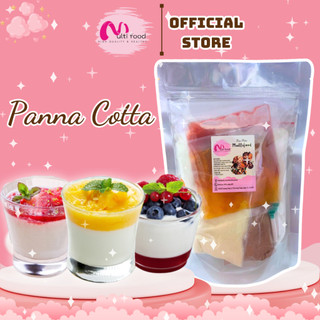 Set bánh panna cotta vị dâu, đào, socola multifood