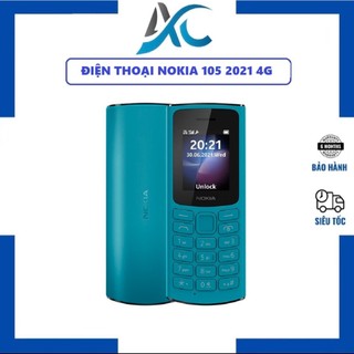 Su6 điện thoại nokia 105 4g pro bản 2 sim thiết kế bền bỉ, tặng kèm pin sạc, bảo hành 6 tháng