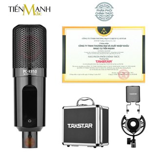 Micro takstar pc-k850 mic thu âm livestream phòng thu studio pc k850 microphone pck850
