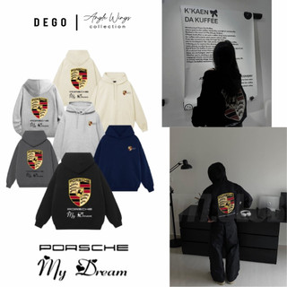 Áo Hoodie Zip PORSCHE  Nam Nữ Chất nỉ Bông Cao Cấp Chuẩn Form Unisex Chính Hãng Xịn Xò DEGO