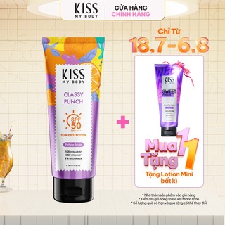 Tinh chất dưỡng da toàn thân, chống nắng hương nước hoa Kiss My Body - Classy Punch SPF50 PA++++