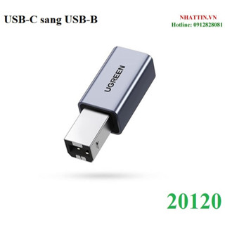 Đầu chuyển đổi USB Type-C âm sang USB Type-B dương máy in Ugreen 20120 cao cấp