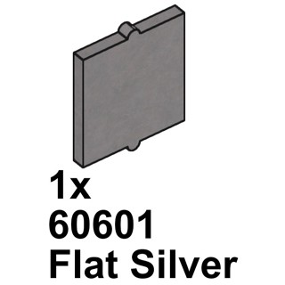  Combo 5 Phụ Kiện Moc Mã 60601  Trong Suốt  