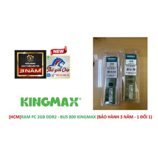 [HCM]RAM PC 2GB DDR2 - BUS 800 KINGMAX (BẢO HÀNH 3 NĂM - 1 ĐỔI 1)