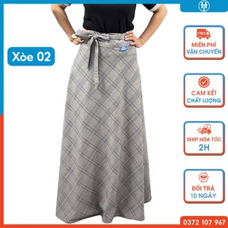  Chân váy chống nắng nữ cột dây kiểu dáng xòe Freesize rộng rãi KHTXOE02 H&T FASHION