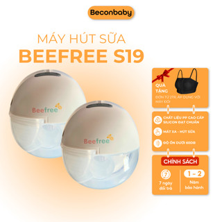 Máy hút sữa không dây rảnh tay, máy vắt sữa BeeFree S19 Mẫu Mới Công Nghệ Nhật Bản Siêu nhỏ gọn