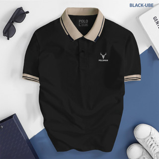 Áo polo nam POLOMAN thiết kế vải cá sấu cotton cao cấp ngắn tay cực sang trọng và lịch lãm