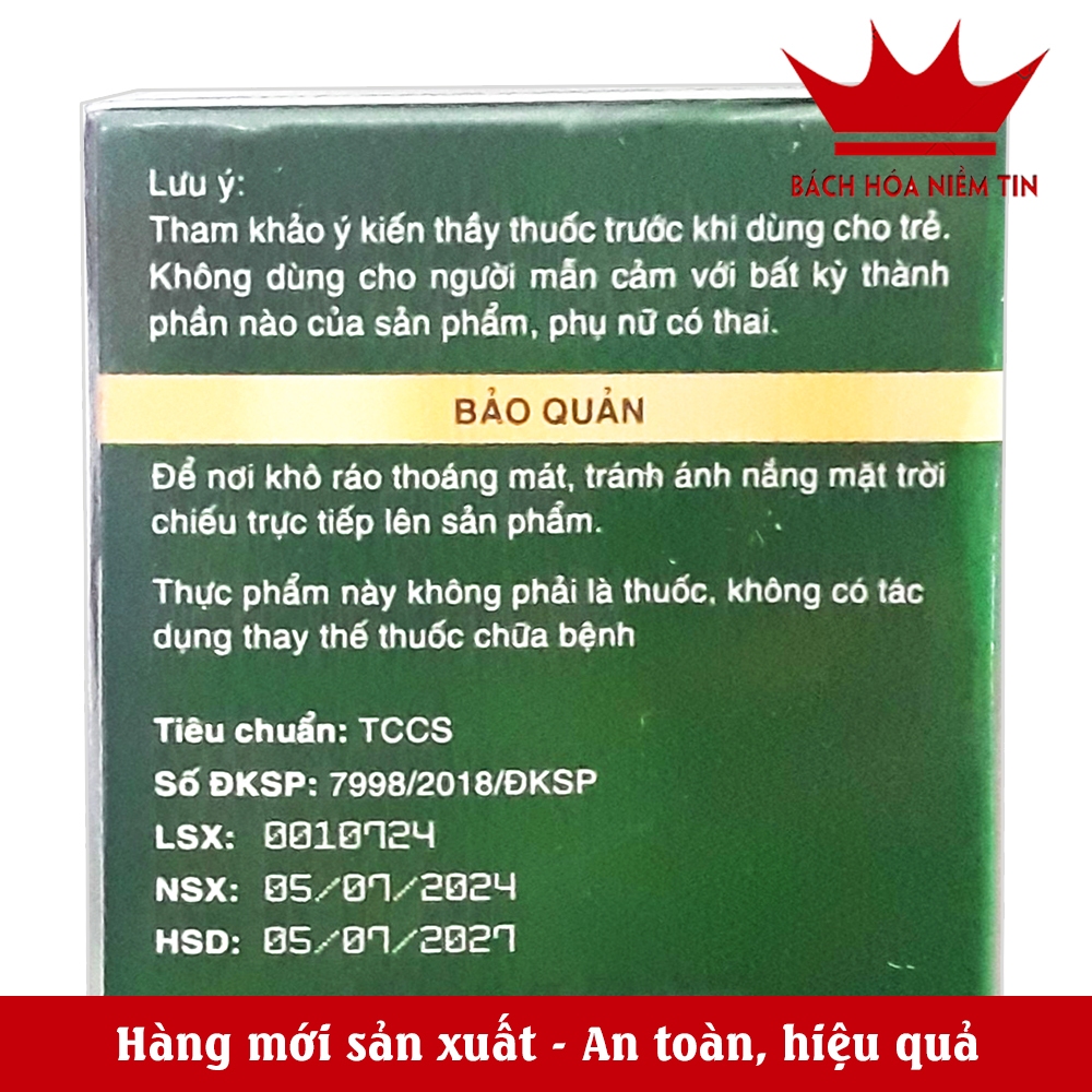 Viên dạ dày Bình Vị An Dạ - thành phần thảo dược - hỗ trợ giảm biểu hiện của viêm loét dạ dày tá tràng - hộp 30 viên