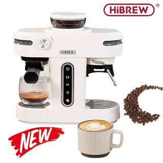 Máy pha cà phê bán tự động 3 trong 1 Espresso, Cappuccino, Latte. Kết hợp máy xay cà phê 15 chế độ