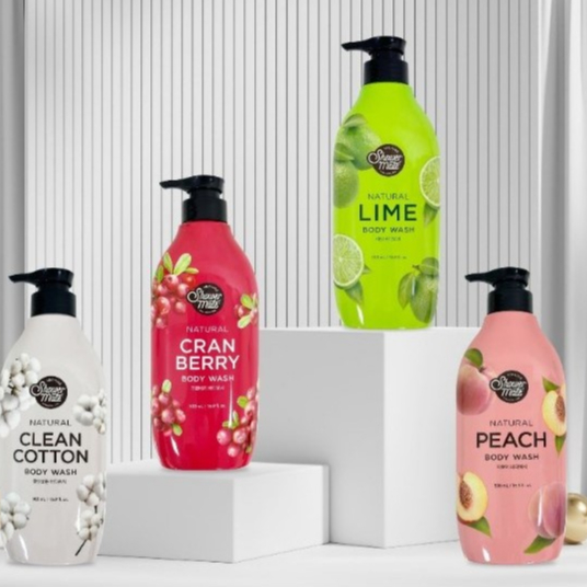 Sữa tắm cao cấp Hàn Quốc Aekyung Showermate Natural - Giúp Làm Sạch, Cấp Ẩm, Trắng Sáng Da / 500ml