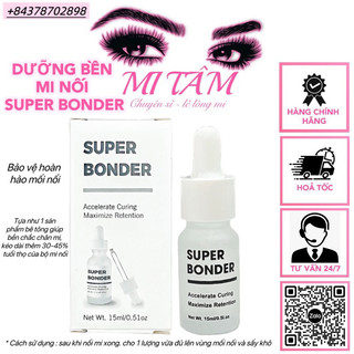 Dưỡng bền mi nối super bonder _ dụng cụ nối mi _ phụ liệu nối mi mi tâm