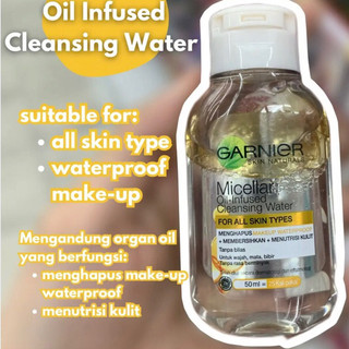  Nước tẩy trang garnier vàng dầu sạch sâu 50ml 