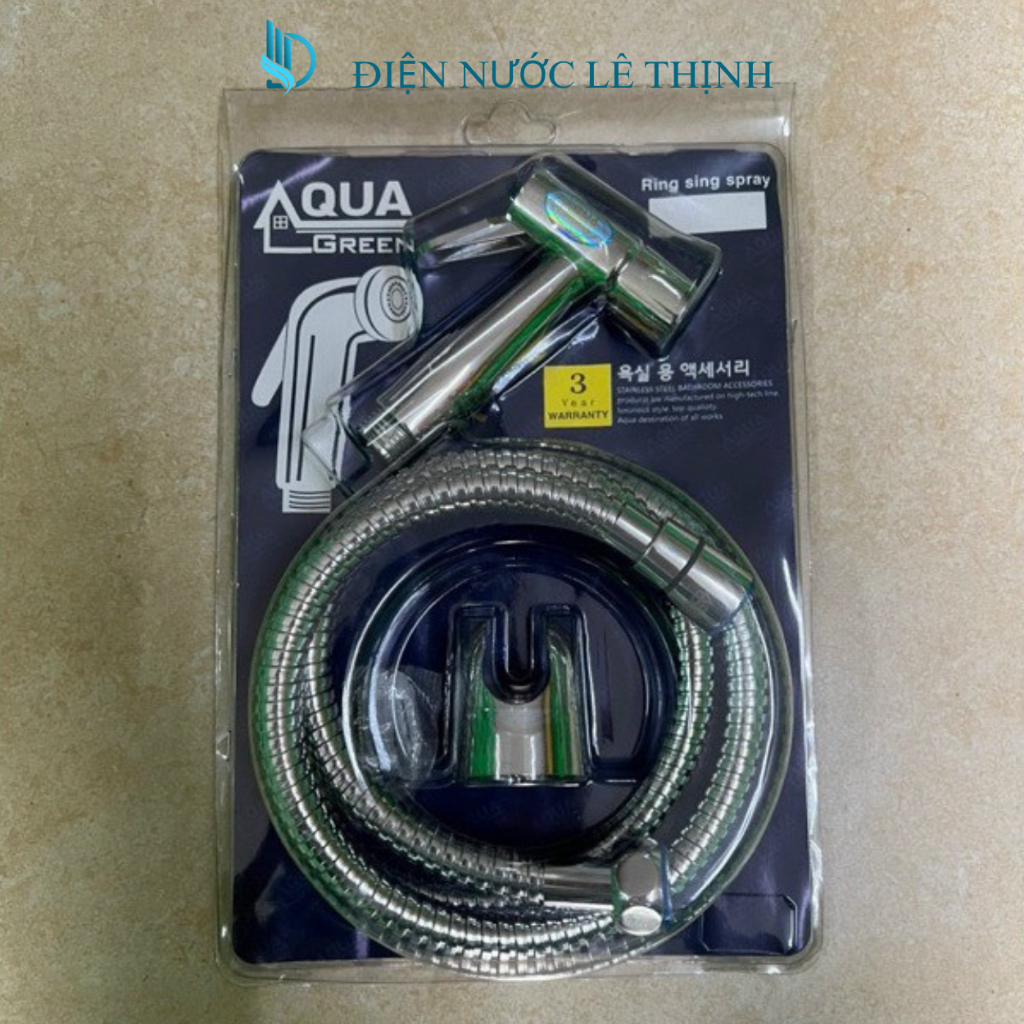 Bộ xịt Aqua Green Cao cấp đóng vỉ siêu mạnh