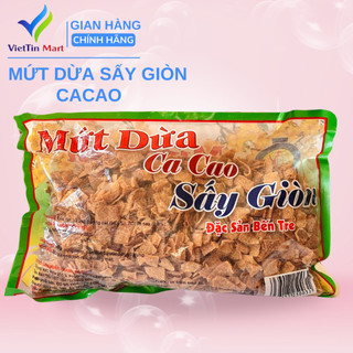 Mứt dừa vị cacao sấy giòn 500g