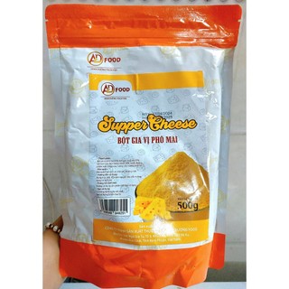  100g-500g Bột Phô Mai lắc thơm đậm vị béo mặn ngọt Supper Cheese 