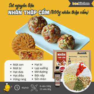 Set Tự Làm Nhân Thập Cẩm Bánh Trung Thu Nhà Bee - Thành phầm 800g nhân