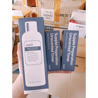 Nước hoa hồng Klairs Supple Preparation Toner 180ml