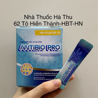 Men ANTIBIO PRO- Hỗ trợ bổ sung lợi khuẩn , giúp cân bằng hệ vi sinh & giảm rối loạn tiêu hoá (h20 gói)