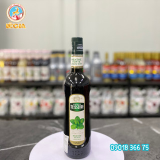 SYRUP TEISSEIRE BẠC HÀ XANH 700ML (CÓ CHAI CHIẾT LẺ) - GREEN MINT TEISSEIRE SYRUP