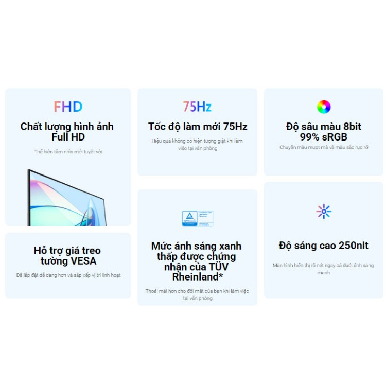 Màn Hình Xiaomi A22i ELA5230EU 22'' IPS FHD 75Hz 5ms HDR | Hàng Chính Hãng | Bảo Hành 12 Tháng | BigBuy360 - bigbuy360.vn