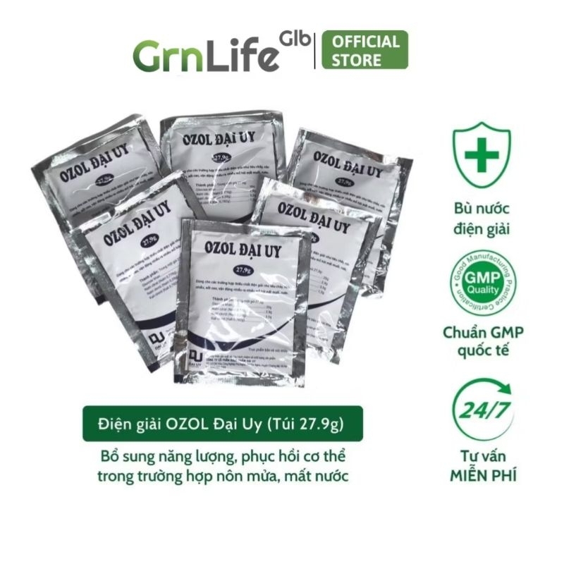 [CHÍNH HÃNG] COMBO 10 Gói OZOL ĐẠI UY Bù nước & điện giải