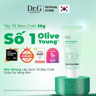    Trọng lượng 30g   Tẩy Da Chết Dr.G Brightening Peeling Gel Dịu Nhẹ Hỗ trợ Dưỡng Sáng Da Mờ Thâm 