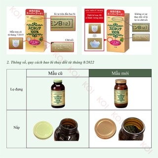 Tảo Xoắn Nhật Bản Spirulina Algae