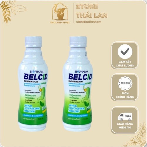 Siro Dạ Dày BELCID SUSPENSION Thái Lan 240ml