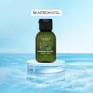 Nước Tẩy Trang Tảo Biển Zakka Naturals Làm Sạch Kép Siêu Tốc 40ml