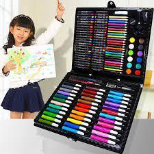 Hộp màu nhiều chi tiết 150 chi tiết , bộ tập tô siêu to khổng lồ