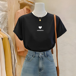 Áo phông nữ dáng vừa NA01 chất liệu thun cotton Loza G0155