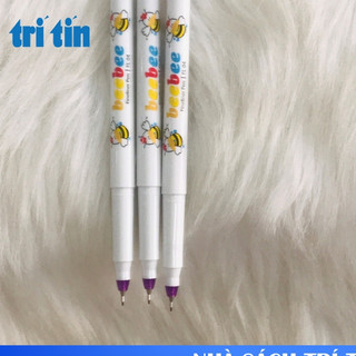 10 Bút bebe-bút dạ kim màu tím (vpp Tritin)