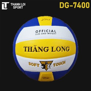 Bóng chuyền Thăng Long 7400 Dragon mẫu mới da PU Nhật Bản Chính Hãng - TẶNG BƠM + KIM BƠM + TÚI LƯỚI