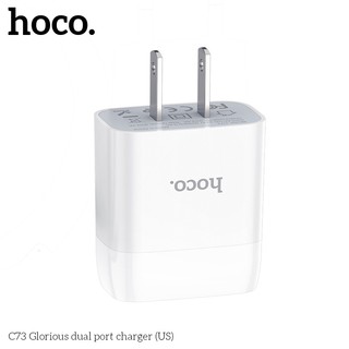 Củ sạc iphone, android Borofone BA37 12W 2 cổng USB 2.4A chuẩn EU, US