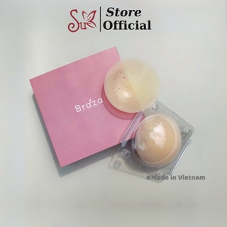 Miếng Dán Ngực Silicone, Miếng Dán Nhũ Hoa Có Lỗ Thoáng Khí Phụ Kiện Đồ Lót Chống Lộ BRAZA_389