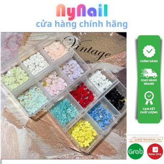 Set charm hoa nhí mix bi gắn móng “nhặt random màu deal sốc”