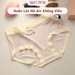 Quần Lót Nữ Air Không Viền, Quần Chip Nữ Kháng Khuẩn Tàng Hình Lụa Băng Thoáng Khí Mềm Mại Siêu Co Giãn - QL Air 2916