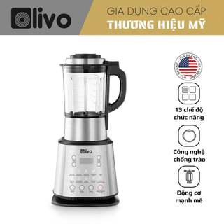 Máy làm sữa hạt Olivo X20 Plus, dung tích 1,75L, xay mịn không cần qua rây lọc, 3 chế độ nấu sữa