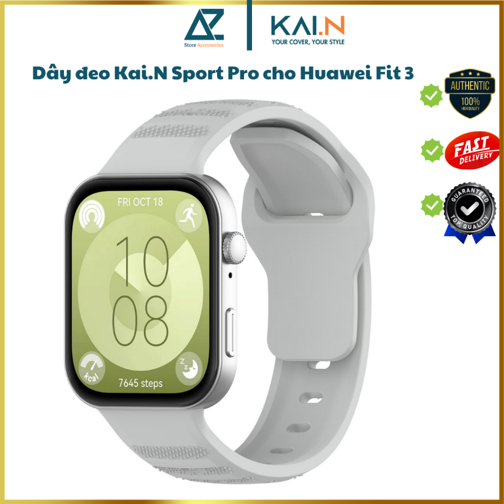 Dây Đeo Đồng Hồ KAi.N Sport Pro cho Huawei Watch Fit 3/ Watch Fit 4/ Fit 4 Pro