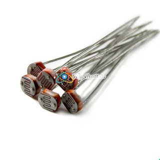 Set 10 Cái Quang Trở CDS 5mm (Cảm Biến Ánh Sáng 5mm)