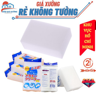 Miếng rửa chén bát xốp melamine tẩy rửa siêu sạch, miếng rửa chén tẩy sạch mọi vết bẩn