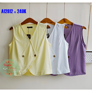 Áo croptop kiểu vạt đắp