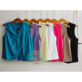 Áo croptop kiểu vạt đắp
